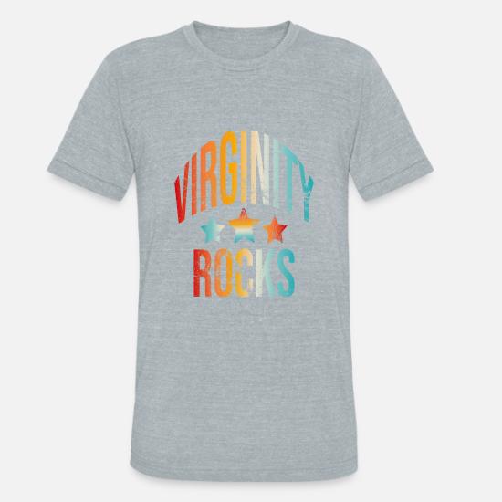 Virginity Rocks' Unisex Tri-Blend T 